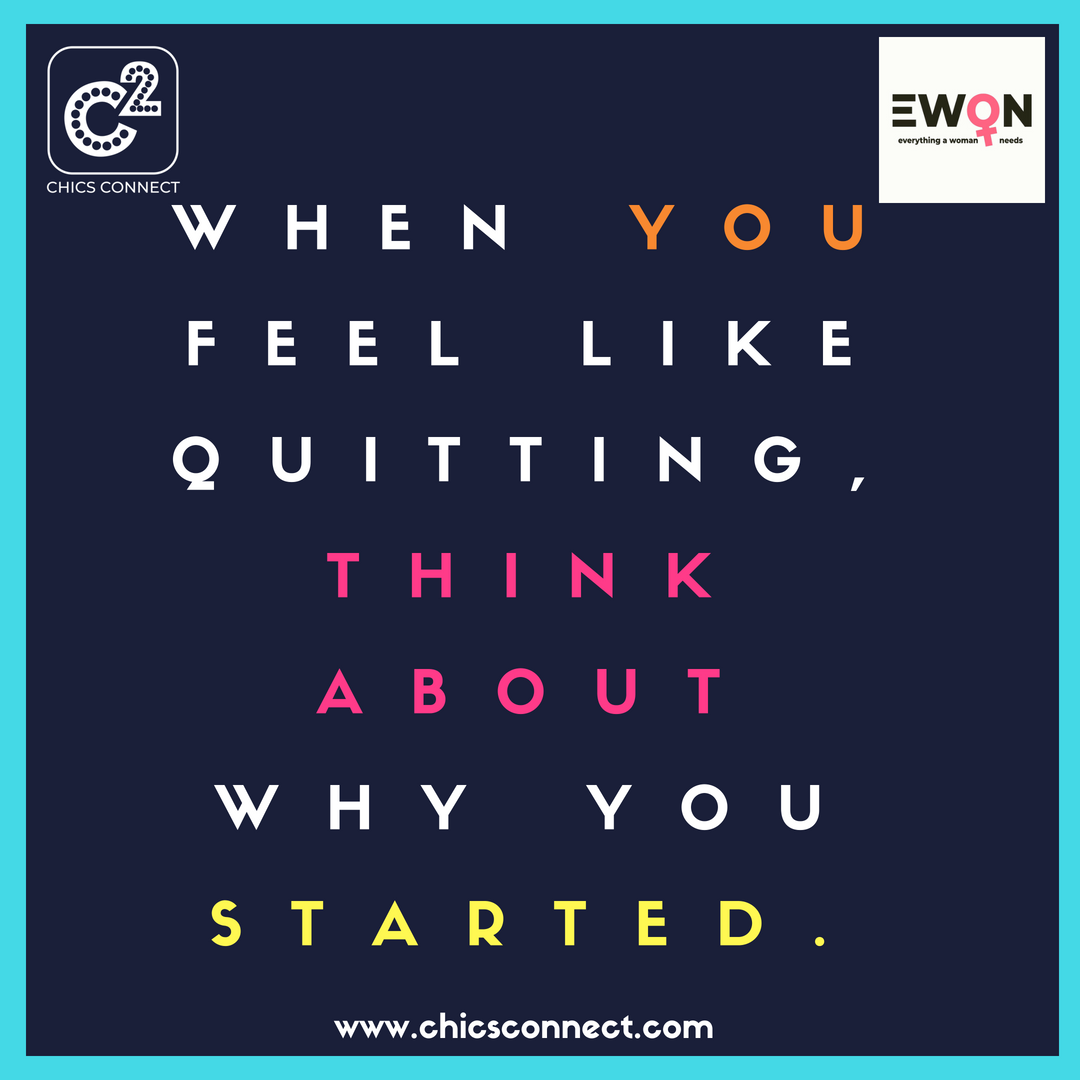 ChicsConnect's tweet photo. Always think about why you have started!
#ewon #chicsconnect #alwayspositive #motivational #WednesdayWisdom #wednesdaythoughts #businesswoman #woman #girlpower #womaninbusiness #womanclub https://t.co/iaXCuybitE