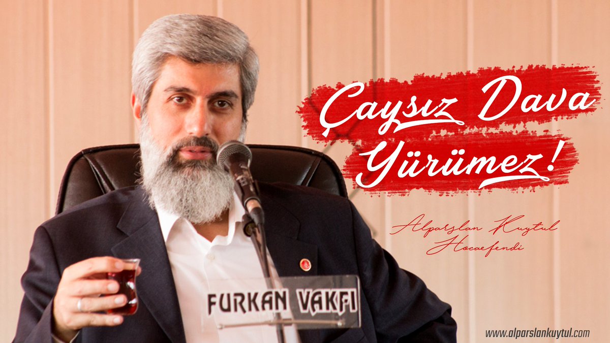 Çaysız Dava Yürümez!