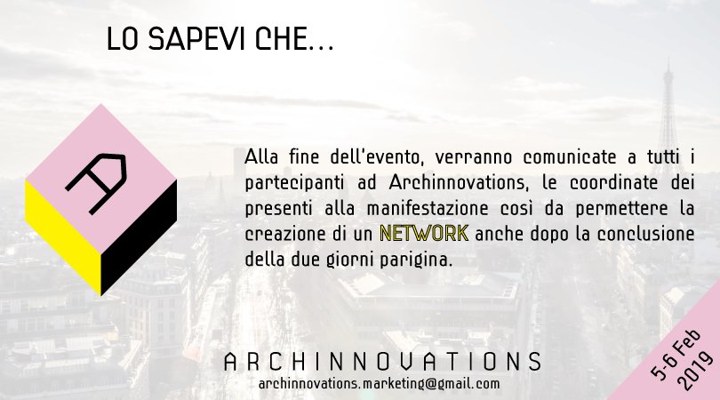 archinnovations's tweet photo. Lo Sapevi che.....

Marketing Staff ITALIA   - archinnovations.marketing@gmail.com #howto #marketing

#design #arredamento #exclusivevent https://t.co/pgHXrGv9Ey