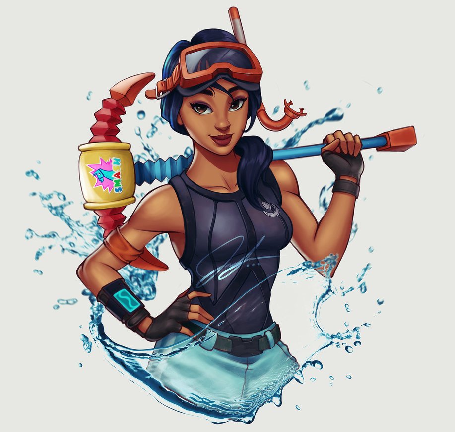 Fortnite Art on Twitter: "Snorkel Ops! by @Jayel96 😍 # ...