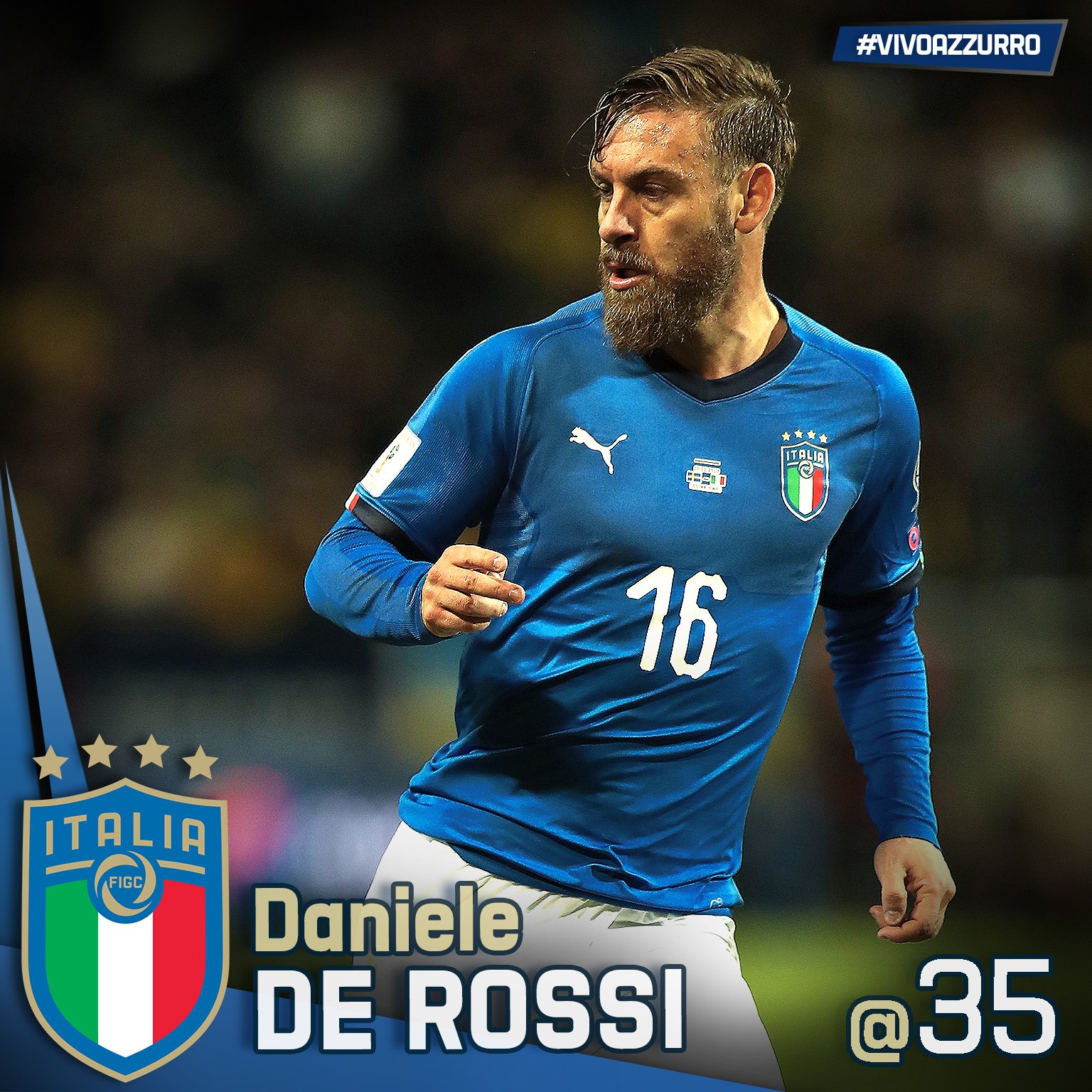 Happy birthday to member of one of the greatest World Cup winner squad in history, Daniele De Rossi.... 