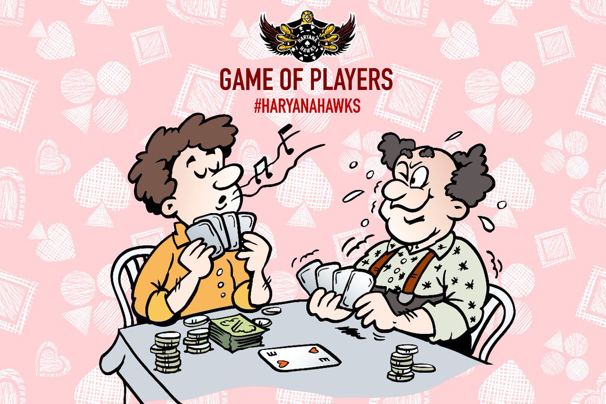 It’s the variation of players in poker that makes the game interesting. 
#HaryanaHawks #BeAHawk 
#poker #pokerlife #pokerchips  #pokerplayer #pokertime #pokerlifesytle #pokertable #pokercards #pokerindia #pokeronline #thrusday #thrusdayvibes #thrusdaymood #thrusdaythoughts