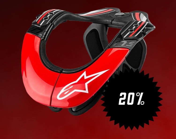 topfunbiking's tweet photo. WEDNESDAY DEAL: 20% OFF on Alpinestars Neck Support  - https://t.co/jxMhD1ONQd https://t.co/b3yjPmrJcN