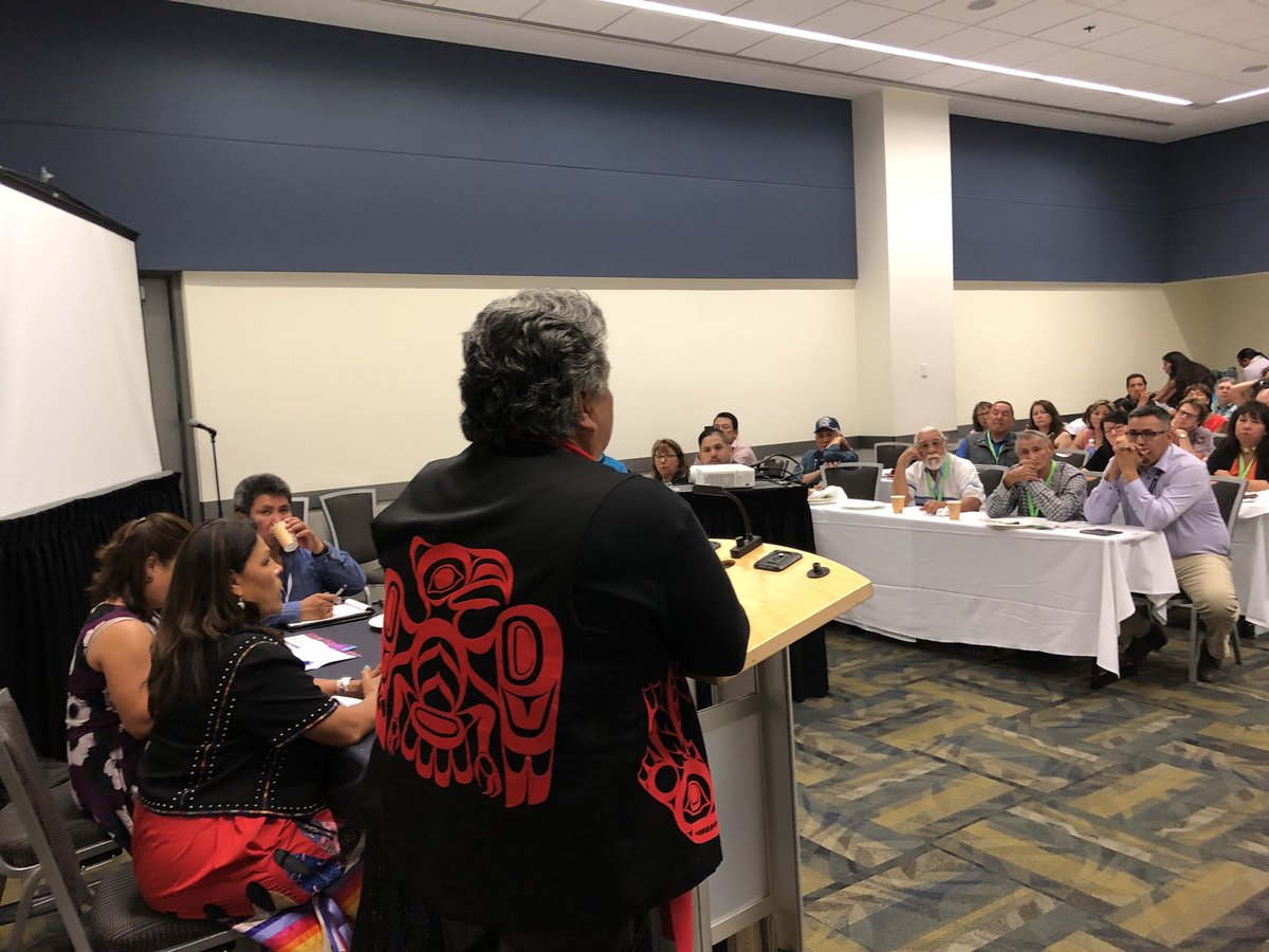 MRichardson2018's tweet photo. Another busy & day today for Team Miles!! Thank you again to everyone for your support during the 39th Annual AFN Annual General Assembly! It has been energizing, humbling & uplifting #thankful #milesfornationalchief #yournationourfuture #afn2018 #fnpoli #AFNAGA https://t.co/7uJ55EAAld