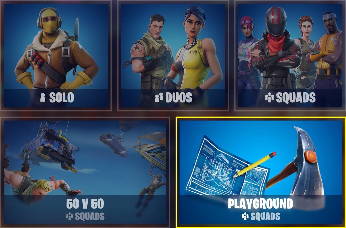 FortniteEsp_'s tweet photo. ¡Ya está activo el modo Patio de juegos! #Fortnite https://t.co/2xPsCrOTsP