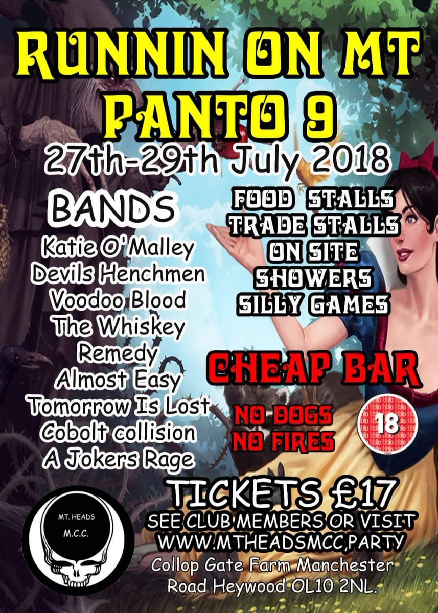 CoboltCollision's tweet photo. We've been having a little bit of a break but were back this Friday for a MT heads festival! Gonna be a good one. Tickets still available 🤘 https://t.co/fHM1pJIHQj
