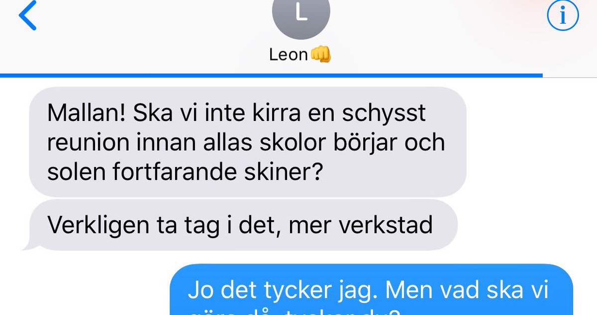 visesiskolan's tweet image. Somliga klasser vill ha reunions efter 20 år. Andra redan efter ett. Fina mentorsklassen från förr... #9C klart vi ska ses @LeonVanPersie !