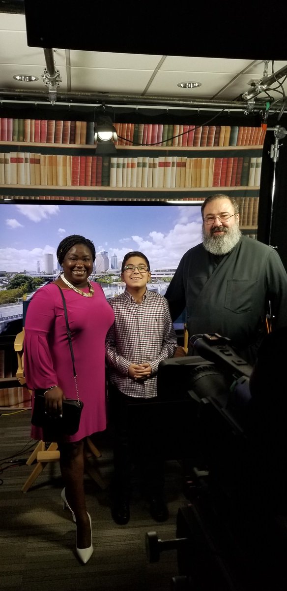 IamMarilynShaw's tweet photo. Thank you @foxandfriends for having #SPCollege graduate #WilliamMaillis this morning.I still cant believe he graduated college at 11 years old! #WeAreSPC #QueenofPR https://t.co/26X5GzjxIv