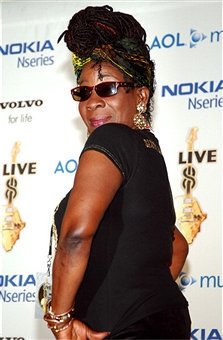Happy birthday to my female general lady rita Marley thank  you for giving us the marley klans of lion love  you 