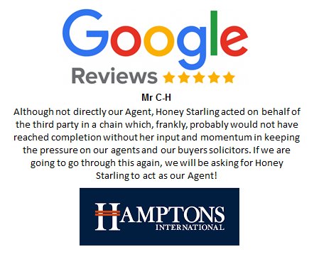 HamptonsIntTedd's tweet photo. A lovely review from one of our clients. It really does make the hard work worthwhile - well done to Honey for always going the extra mile #hamptonsinternational #googlereviews #CustomerExperience #Teddington #feelinghappy https://t.co/65oZztK94M