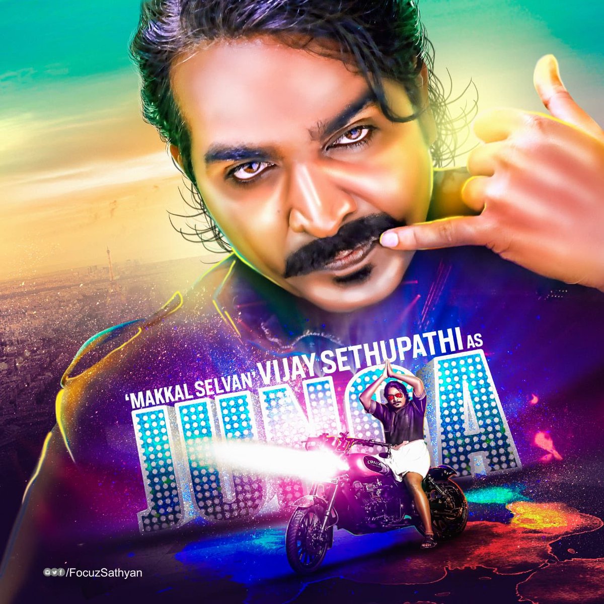 SethupathiVign1's tweet photo. #2DaysToGoForJunga https://t.co/mya1YYduG3