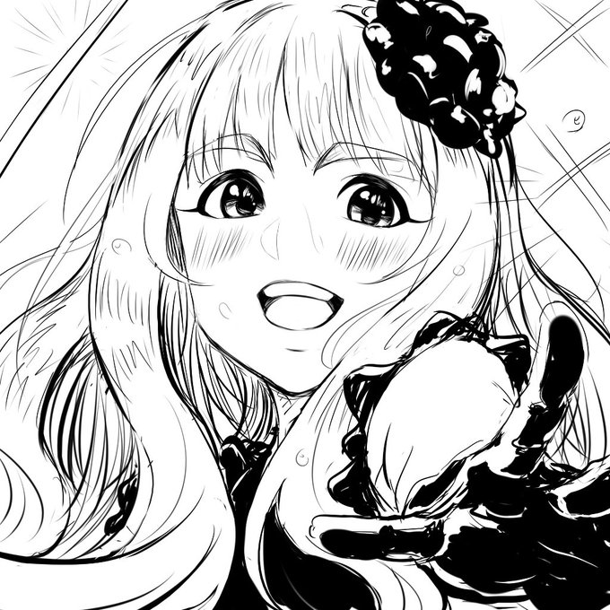 ンッン～～～～～♪
神谷奈緒でもひとつ落書きしたいような気分だ～～
#デレマス #デレステ #神谷奈緒 