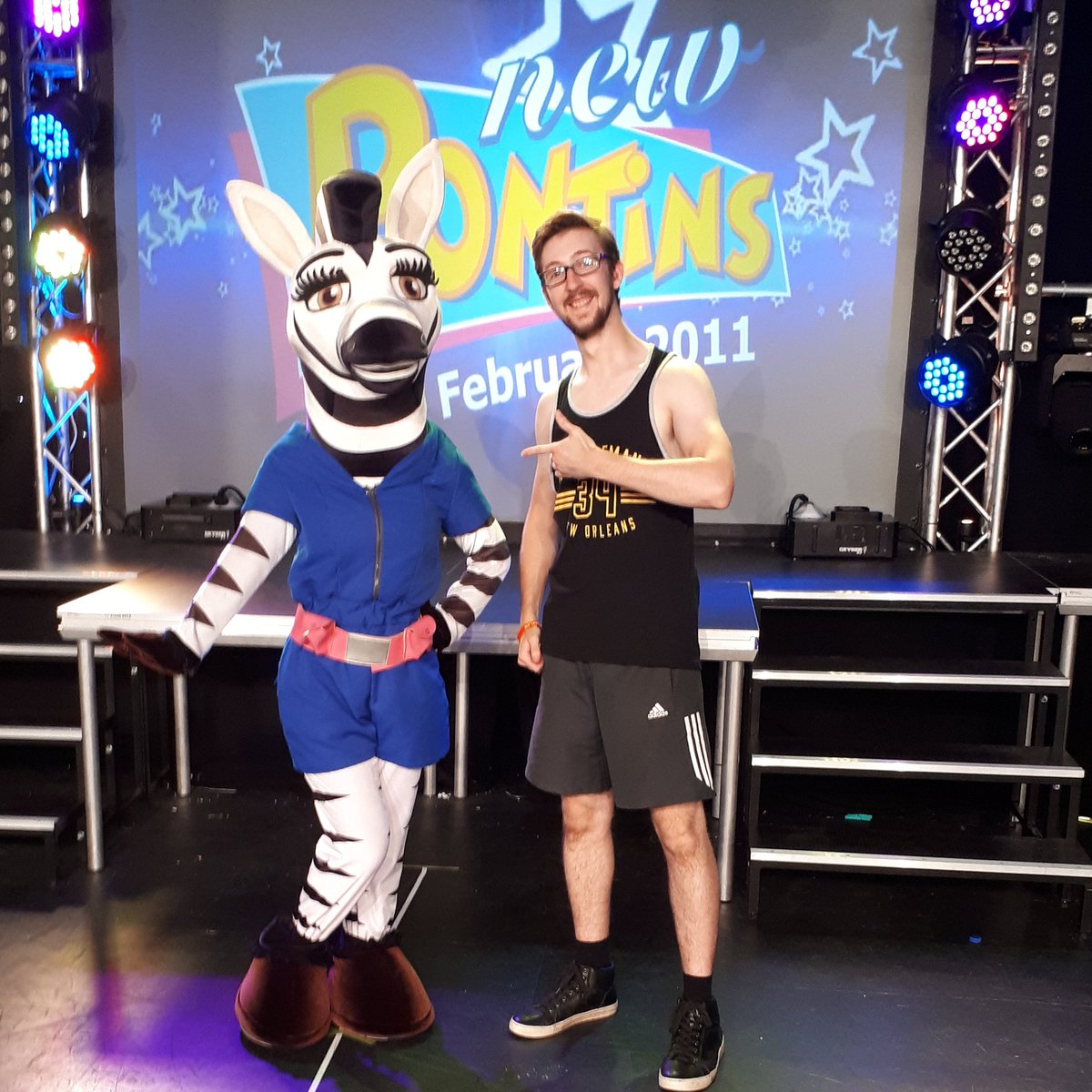 JGreenwoodRef's tweet image. Found another Zebra for the Zebra Club! I guess I know someone else can cover me in Pontins in case I get injured reffing! 
#RefClub #Referee #Pontins #Zebra #Megaslam