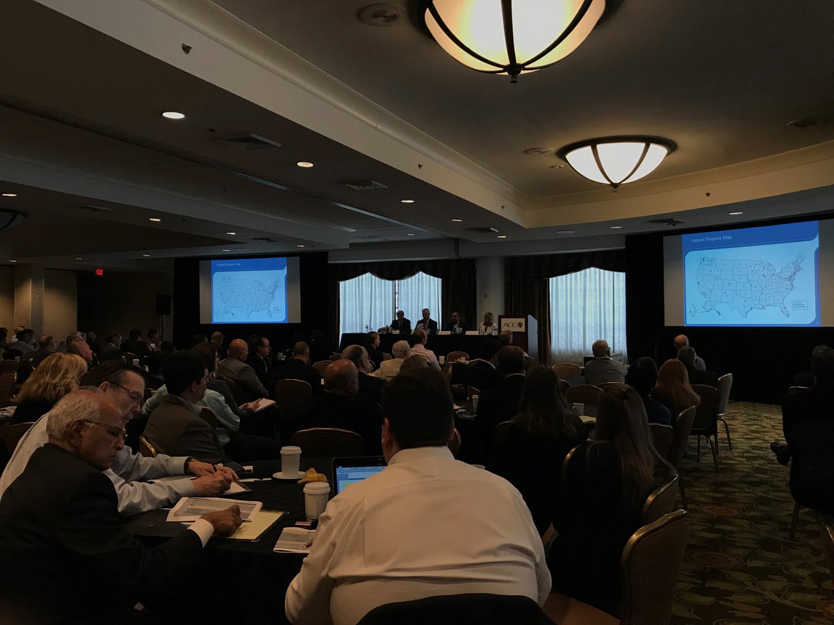 ACC_HQ's tweet photo. Day two of the ACC/@TSA #SecurityCapabilities Workshop has begun! Thank you to Mario Wilson and Walter Dickey for giving us an update on the Passenger Program and Checked Baggage Screening.
Gain more insight into these topics during our next Working Sessions from 9:30-11:00 am. https://t.co/yCKi1VTbyG