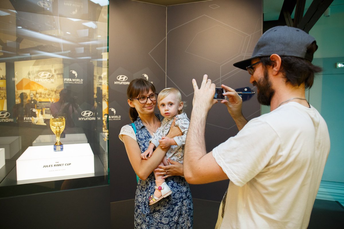 FIFAMuseum's tweet image. We're delighted to have had the chance to share the history of the beautiful game at the 2018 #WorldCup in Russia.

To everyone who stopped by our exhibition at the Hyundai Motorstudio in Moscow - Спасибо за посещение