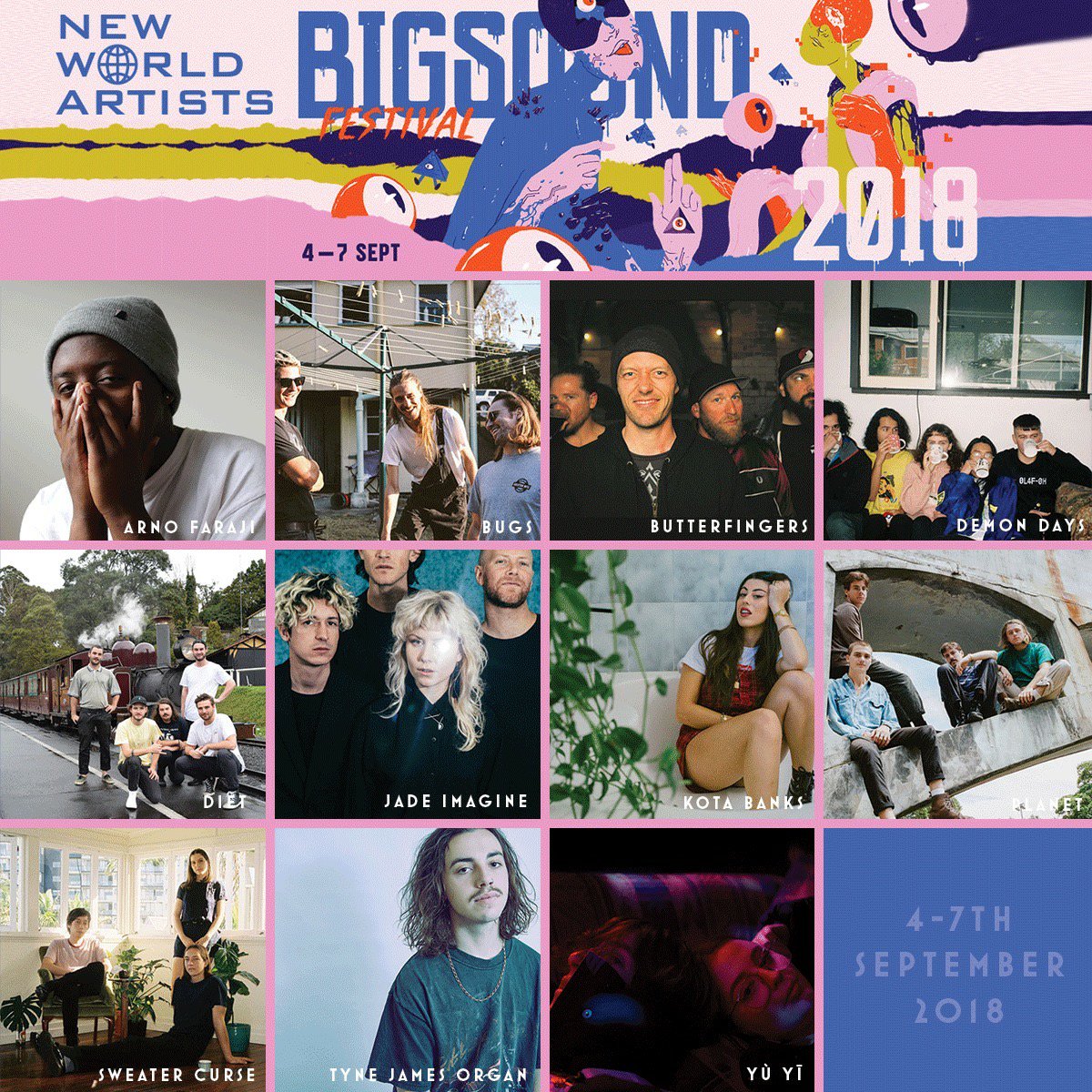 New World fam got a nice little presence at Bigsound this year...
#weareanewbandtoo #breakthroughartist #springchickens #newalbummaybe