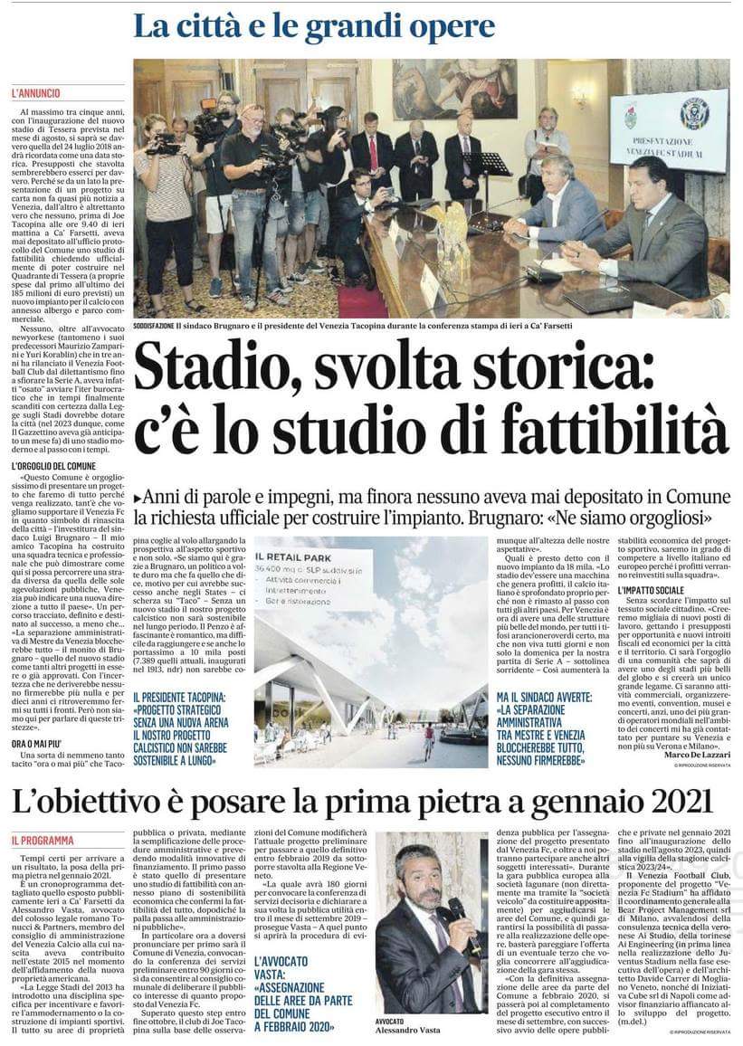 VFC_Stadium's tweet photo. La Rassegna Stampa locale 🗞🏟
#VFCStadium | #VeneziaFC https://t.co/tnjN6u3hkD