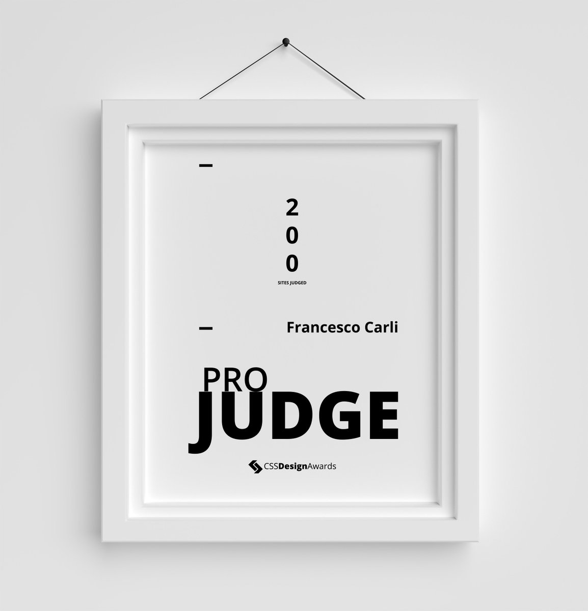 Menthylla's tweet photo. Thanks @cssdesignawards for my first certification! #webdesign #ProJudge #cssdaJudge #cssdaJpanel https://t.co/S80aYrC6yT