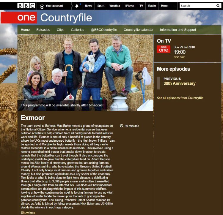 looking forward watching our founders on <a href="/BBCCountryfile/">BBC Countryfile</a> 29th Aug 7pm  about how we are uniting communities, raising funds for charities, promoting Horti/Agriculture. Thank You 2  sponsors  Red Tractor <a href="/RTfarmers/">Red Tractor Farmers</a> <a href="/RedTractorFood/">Red Tractor</a> IFX @WL11AMS  ProsSeal @prosealuk <a href="/mayor_anderson/">Mayor Anderson</a>
