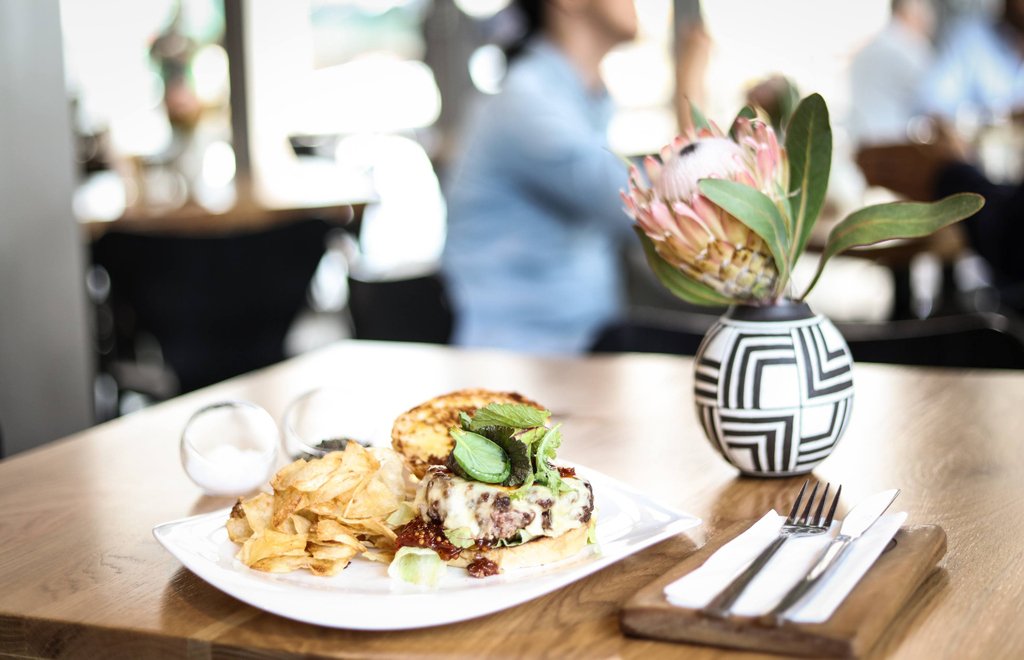 'The Smoke Bomb' is our brand new burger garnished with homemade smoked tomato chutney and a not-so-shy serving of our favourite mozzarella.