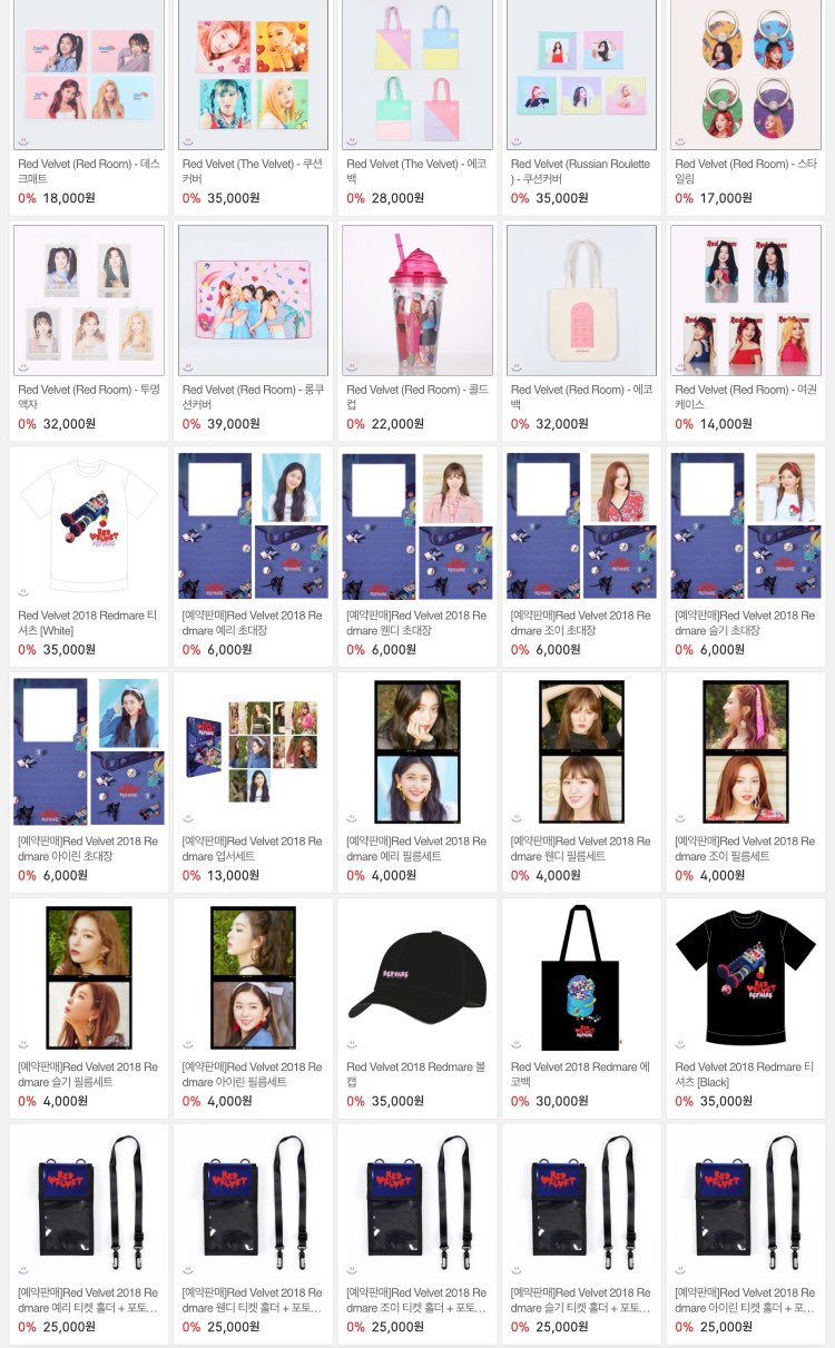 Red Velvet グッズ