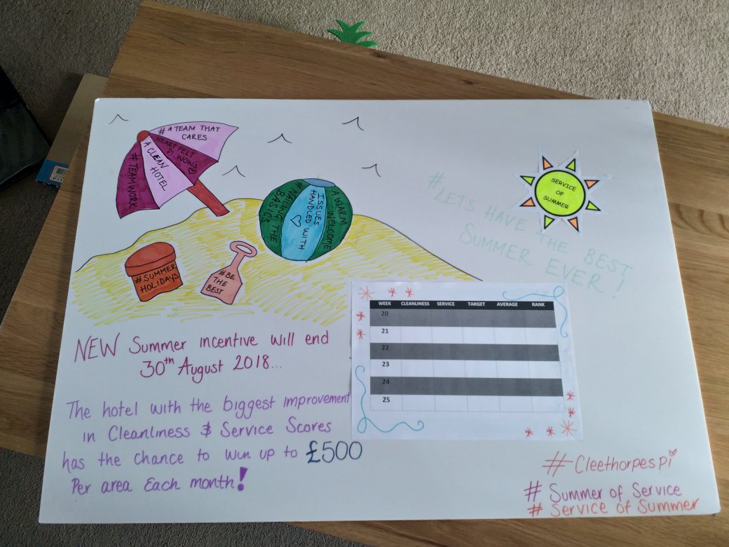 Cleethorpes is ready #serviceofsummer #ateamthatcare #summerofservice #cleethorpes