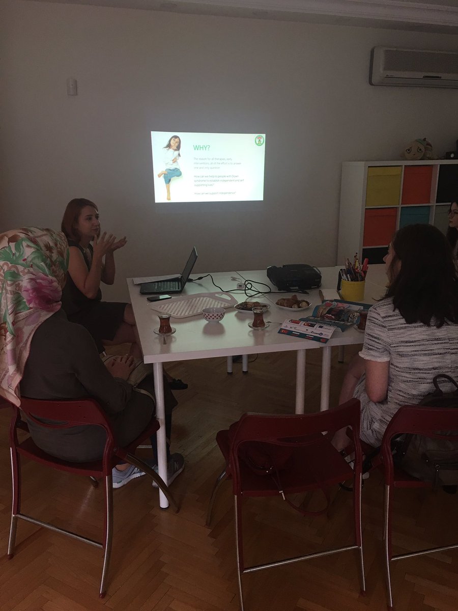 tools4se's tweet photo. The second day of the mobility programme has begun by visiting Down Turkey @DownTurkiye https://t.co/NoCeMlFGK5