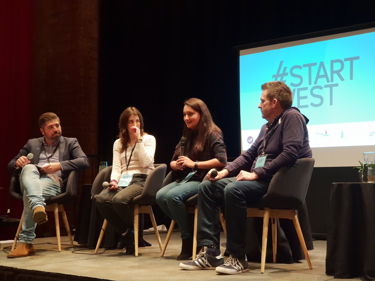 Great panel at #StartWest in @TheSubstation_ #Newport #MelbsWest