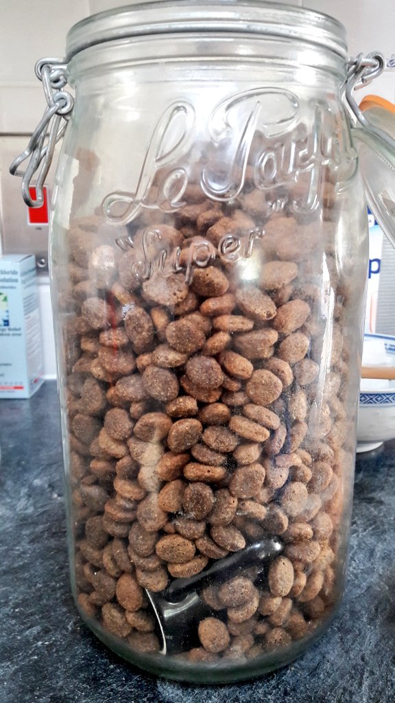 Couldn't find the scoop after refilling the dog food....