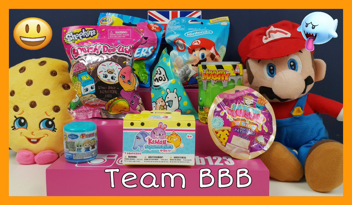 TeamBBB123's tweet photo. SQUISHY SPECIAL 2!
https://t.co/ujjjNw0JqS
We opend lots of soft squishy cuteness :D
#SquishDeelish #WorldOfNintendo #KawaiiSqueezies #Fashems #SmooshyMushy #SmashyMashy #MojMoj #Splodgers #Squishies #Squishy
@JAKKStoys @SmooshyMushy @KAWAIISQUEEZIES @LetsGrow_SC @RetweetsTube https://t.co/dTfIAi5Jln