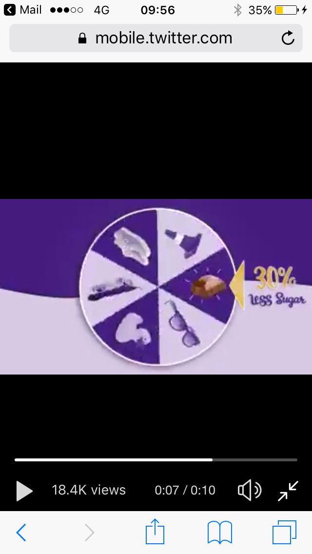 GemmaNelson's tweet photo. @CadburyUK @CadburyUK #CDM30 https://t.co/yTY6jdC9Sl