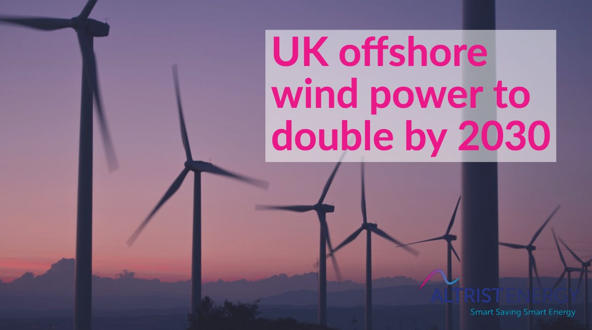 AltristEnergy's tweet photo. Apparently the most popular form of renewable energy, UK offshore wind power is to double by 2030 https://t.co/agXFnTuuNe

#renewablerevolution #greenenergy #renewableenergy #energy #home #business #switchsupplier https://t.co/iagmc8S1ec