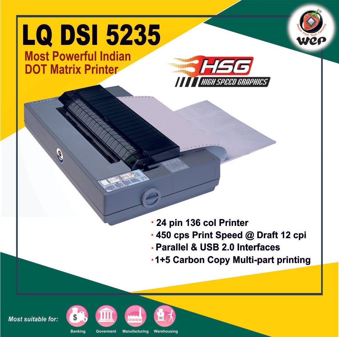 wep dot matrix printer