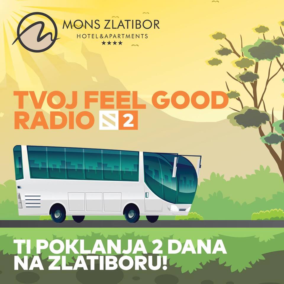 RadioS_2's tweet photo. Tvoje mesto te čeka samo je potrebno da ga pronadješ i osvojiš 2 noćenja + spa na Zlatiboru za dve osobe ⛰️🚌
Hotel MONS Zlatibor https://t.co/UUh4PtRAp3