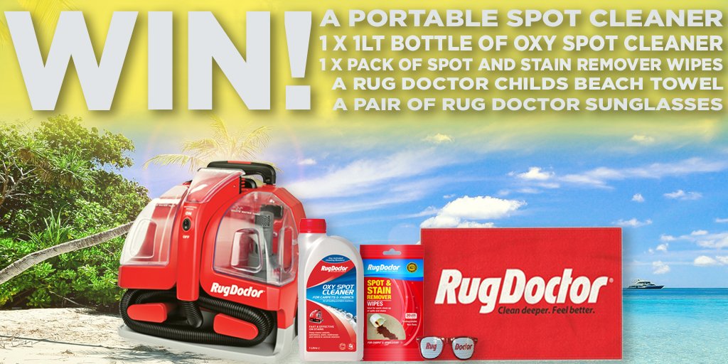 Rug Doctor UK on Twitter "It's summer COMPETITION time! To enter