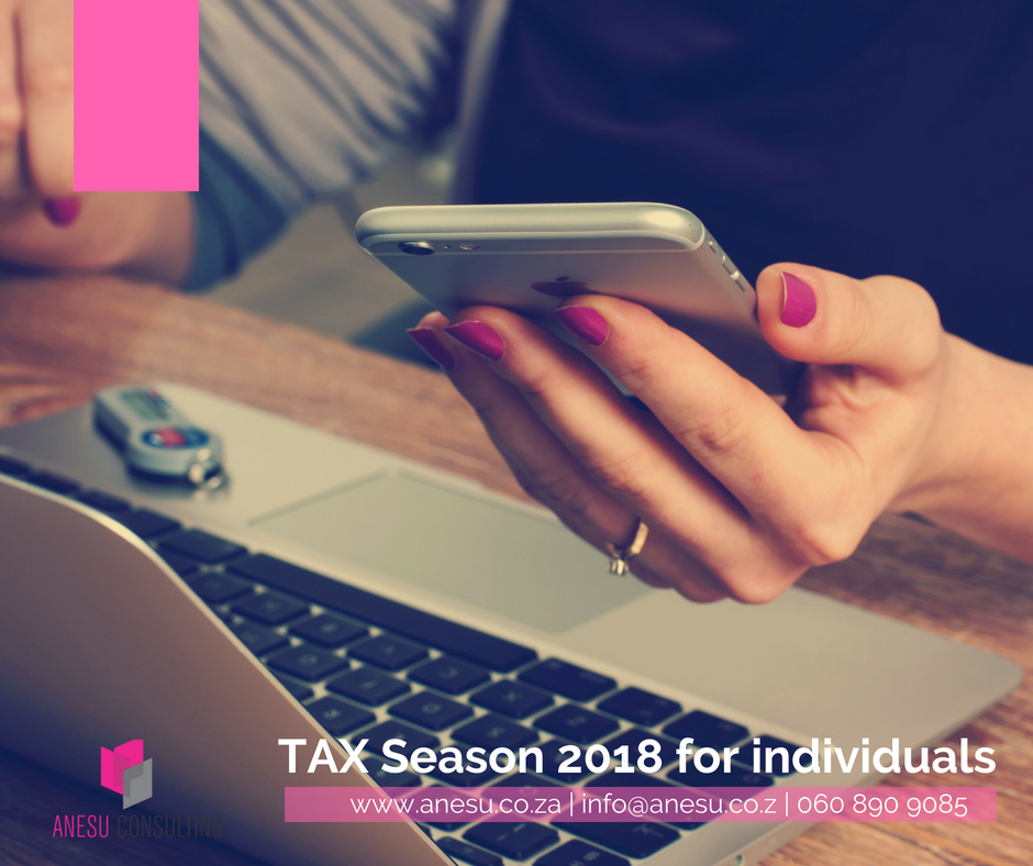 AnesuConsulting's tweet photo. #TaxSeason2018 for individuals/provisonal taxpayers is now open until October 31 2018 and is shortened by 3 weeks this season. Get you submissions in early.

#Tax #Accounting #Accountant #Entrepreneur #SouthAfrica

*As per #SARS: https://t.co/LVf3i1Z7tK https://t.co/UXv9geM40Y