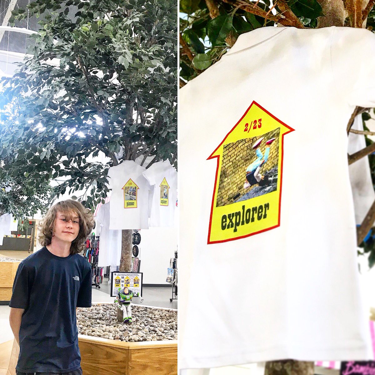 HarwoodAliArt's tweet photo. #Artist News:
My #kidsthatfly #installation #exhibition at @stjohnsshopping is waiting to greet you. Thanks to Daniel who works there for his feedback, interest and enthusiasm for my #art.
#funforkids #getinvolved @indybiennial #independentsbiennial #liverpool #stjohnsmarket https://t.co/jGQEEbAAku