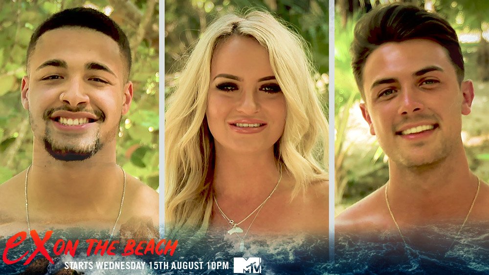 mtvex's tweet photo. EXCLUSIVE VIDS: YAAS! Get to know EVERYTHING about our new #ExOnTheBeach singletons 💁🏼, from iffy relationship histories 💔 to secret habits 👀 >>> https://t.co/fr7MKHTcam https://t.co/d7L9H2fjpk