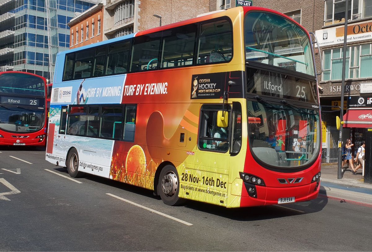 sports_odisha's tweet photo. Taking #Odisha to #London ! What a sight to see a bus with Odisha logo, operating between Central London and the Olympic Stadium Route (venue of the Vitality Women's Hockey World Cup). 
Those in London, hop in ! 

@FIH_Hockey @TheHockeyIndia @StarSportsIndia #HWC2018 #Odisha2018 https://t.co/egMK5qooTq