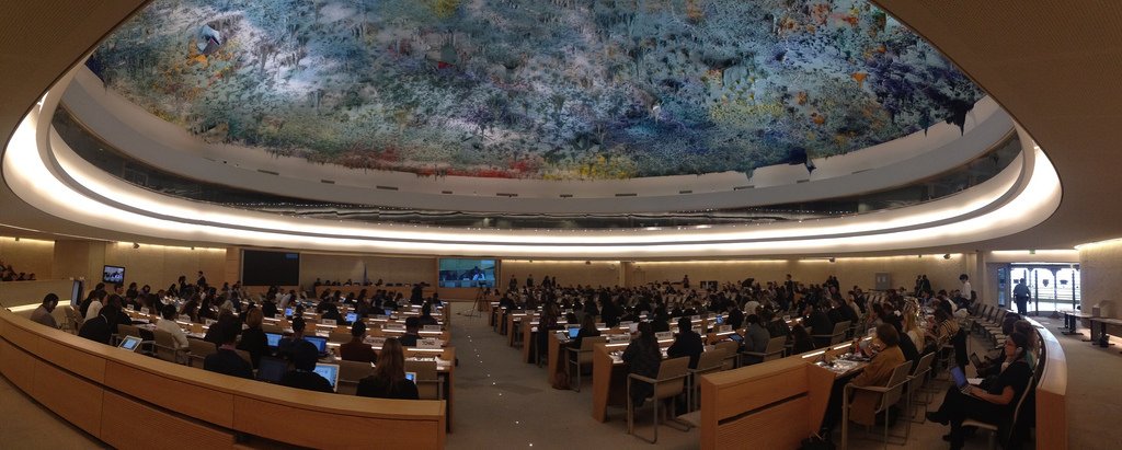 España ocupa la vicepresidencia del #ConsejodeDerechosHumanos de la <a href="/ONU_es/">Naciones Unidas</a>. La candidatura española fue avalada por #unanimidad y aprobada por aclamación en la sesión del Consejo de Derechos Humanos!🌍🇪🇸👏🏻
marcaespana.es/actualidad/soc…