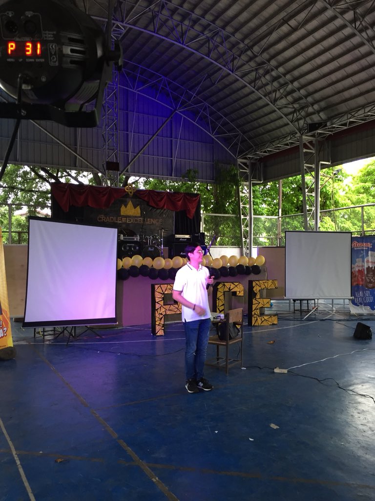 pice_pupsc's tweet photo. HAPPENING RIGHT NOW: Opening Remarks by PICE Faculty Adviser, Engr. Bailey John Bandiola.

#MasterPIeCE2018✨
#CradleOfExcellence👑 https://t.co/cjiVs6CRXl