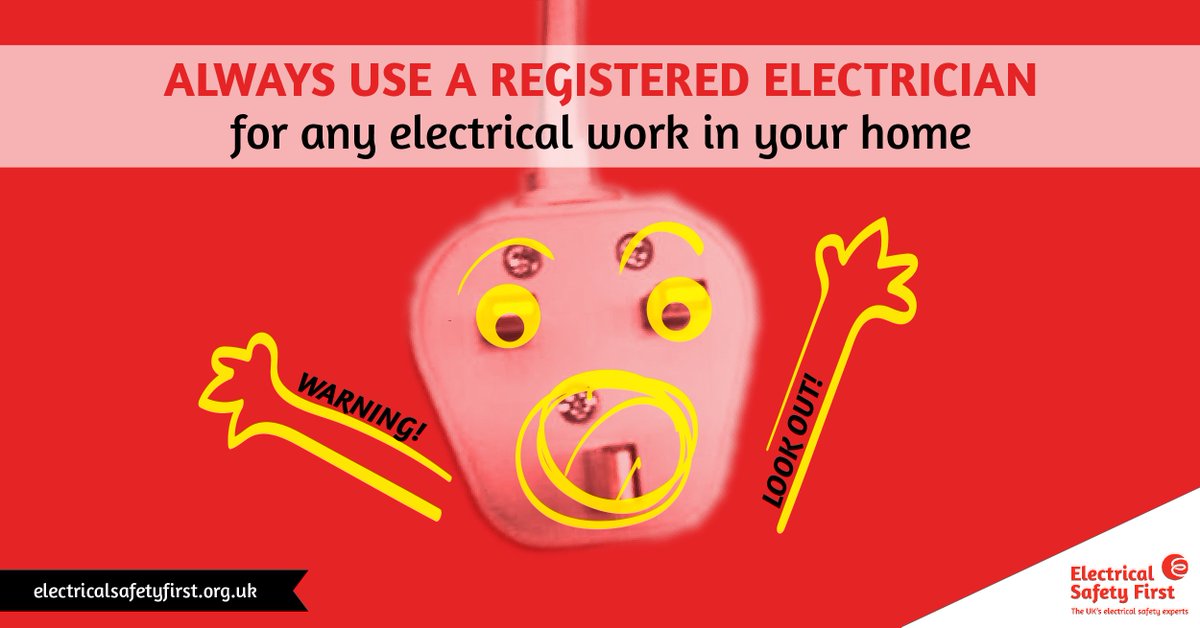 Almost 1/3 of people in the UK admit that they would choose an unregistered electrician in order to save money.

But if something goes wrong, the average repair bill is £750 - a big hit to your wallet. Is it really worth it? bit.ly/2jPWk3G #WednesdayWisdom