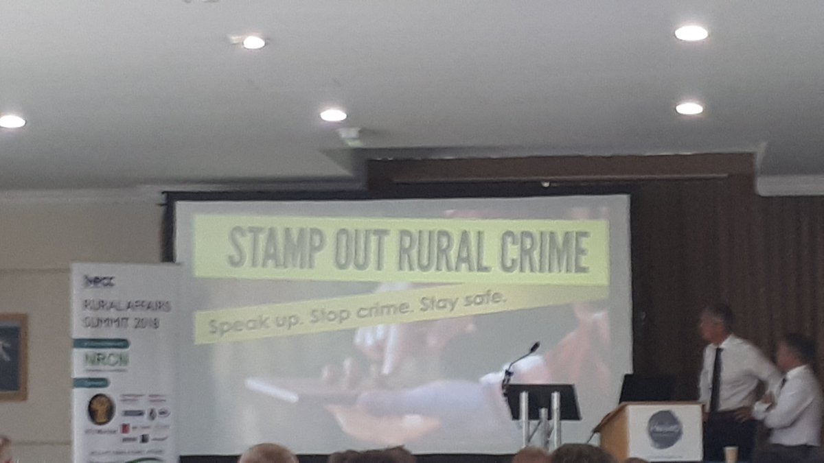 Guy Smith NFU impact of rural crime @NFUtweets #RuralAffairsSummit #RuralCrime #wildlifecrime #stampout #seriousorganisedcrime #sheeptheft #metaltheft