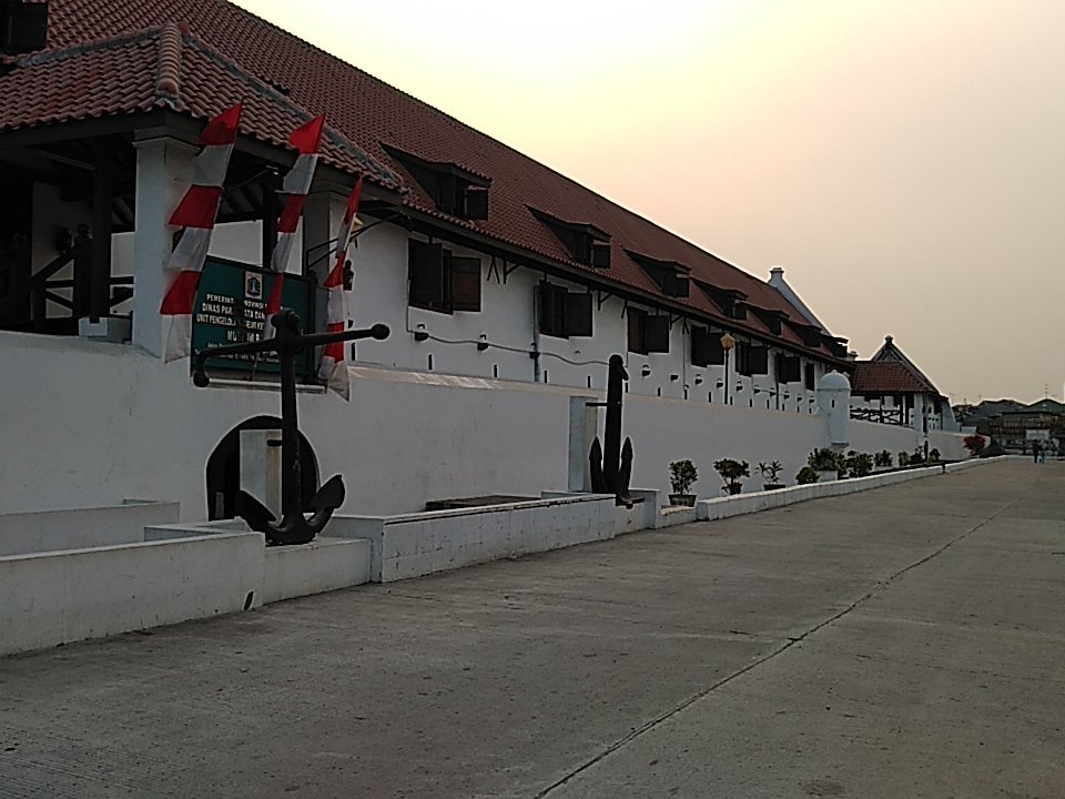 Suasana sore di Museum Bahari #walkingtour