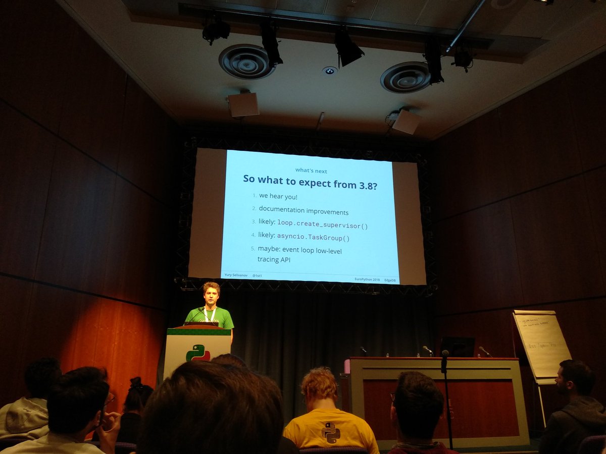 janskrle's tweet image. Is #asyncio evolving? #EuroPython2018
