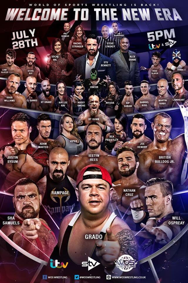 Can you believe it? THIS SATURDAY <a href="/WOSWrestling/">WOS Wrestling</a> will grace our television screens bringing #BritishWrestling back to the forefront...where it belongs! I’m so thrilled to take part in this. Tune into <a href="/iTV/">ITV</a> at 5pm!!! 🎉🎉🎉🎉🎉 #WOSW #ITV #STV #wrestling #britwres <a href="/itvpresscentre/">ITV Press Centre</a>