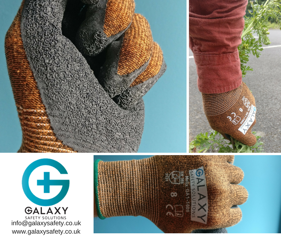 GalaxyIndLtd's tweet photo. The GA1-1608 is a great multi purpose glove, the crinkle cut latex palm provides excellent grip while the mixed cotton &amp; spandex liner provide the wearer a with a comfortable fit. Contact us for more info: info@galaxysafety.co.uk #gloves #ppe #safety #glxyglvs https://t.co/6m4tllHtFj