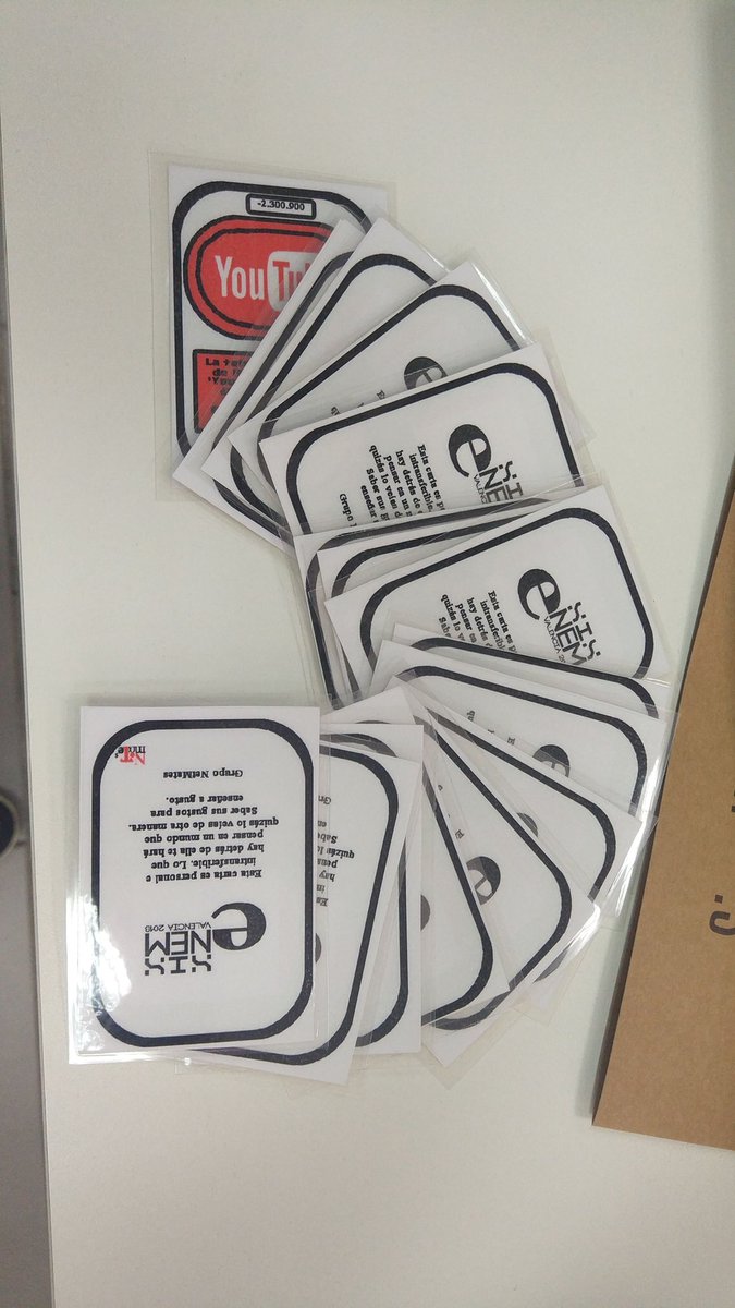 Todo preparado para el taller de mañana en <a href="/ValenemXIX/">XIX ENEM VALENCIA</a> .... ¿Estáis preparad@s? #CuestiónDeGustos #ENEMVal2018