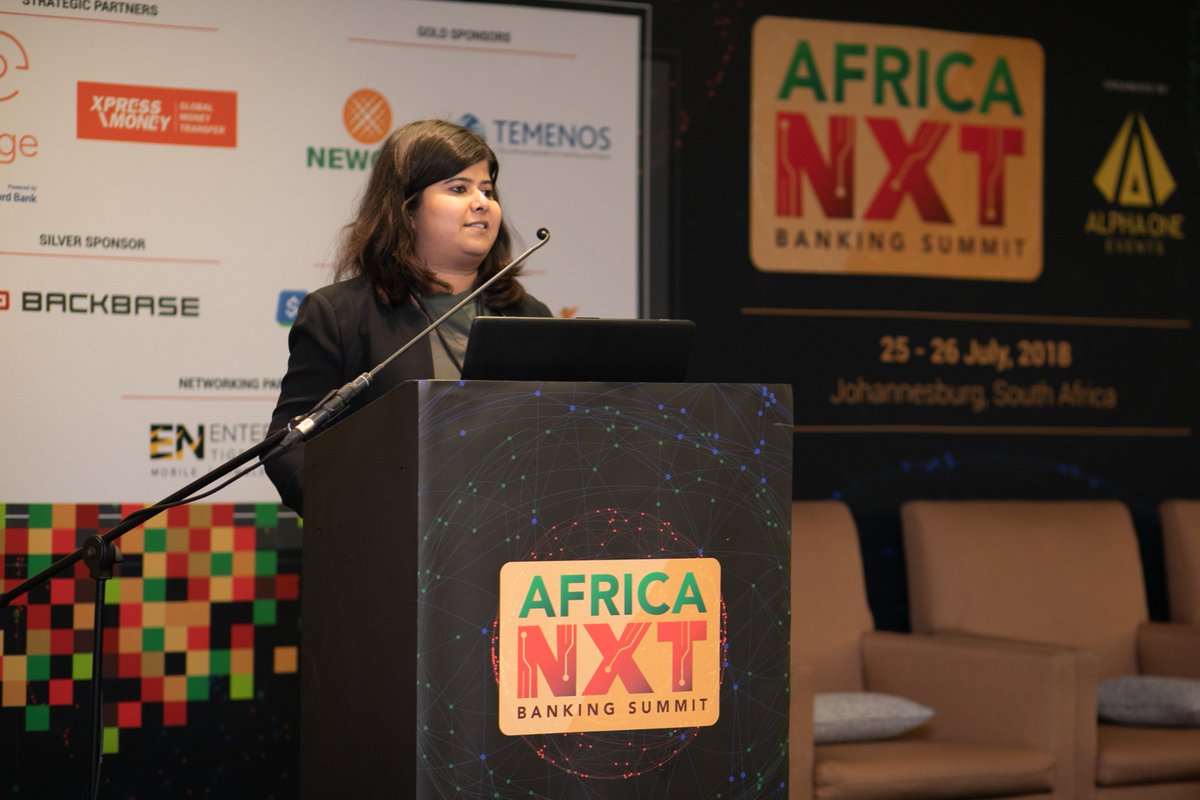 AlphaOneEvents's tweet photo. @ArundhotiB from @Xpress_Money talks about the significance of the remittance business for Africa. #AfricaNXTBanking https://t.co/Yl3Ejd2F2F