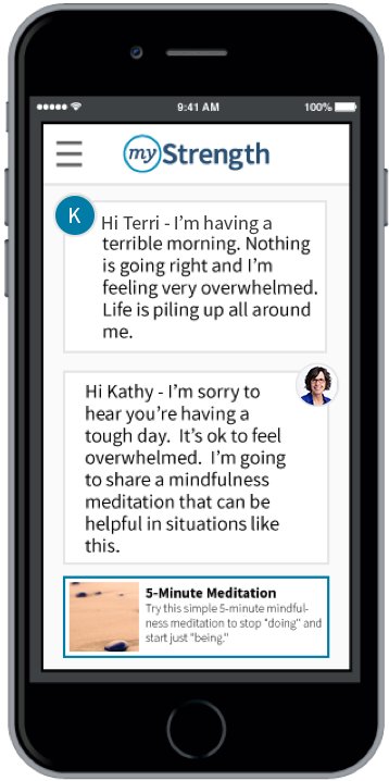 myStrength, now part of @Livongo tweet media